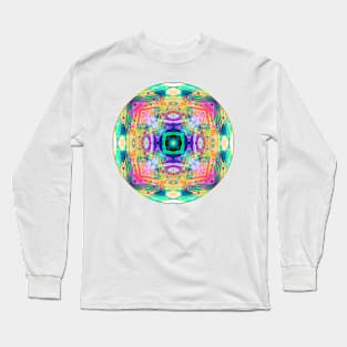 colorful abstract circle Long Sleeve T-Shirt